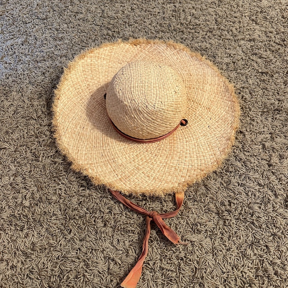 Beautiful straw Sunhat